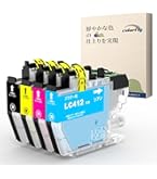 Amazon.co.jp: ブラザー用 LC411 4色セット 互換インク LC411-4PK